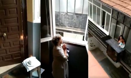 la emotiva sorpresa de cumpleanos que le hicieron los vecinos a una abuelita en cuarentena la emotiva sorpresa de cumpleanos que le hicieron los vecinos a una abuelita en cuarentena