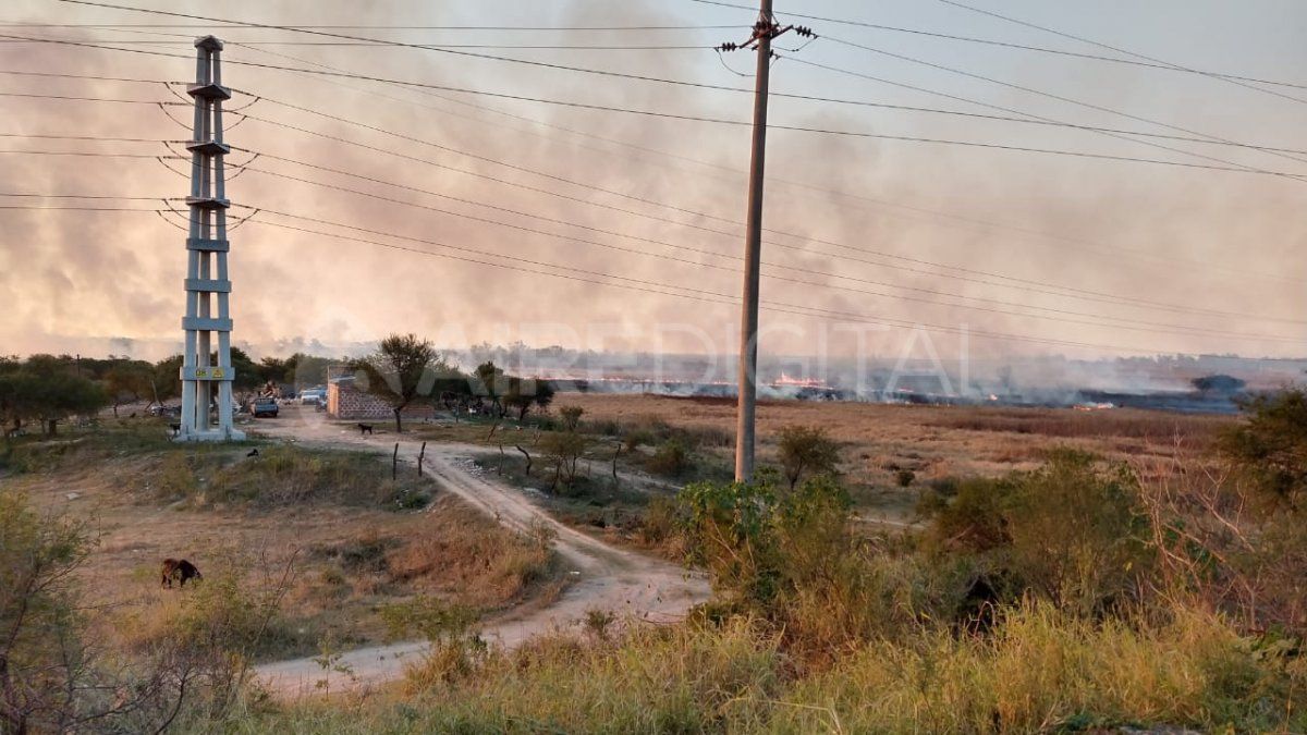Un relevamiento de Protección Civil detectó que donde se encuentran la mayor parte de incendios es al costado de la ruta 168.&nbsp;