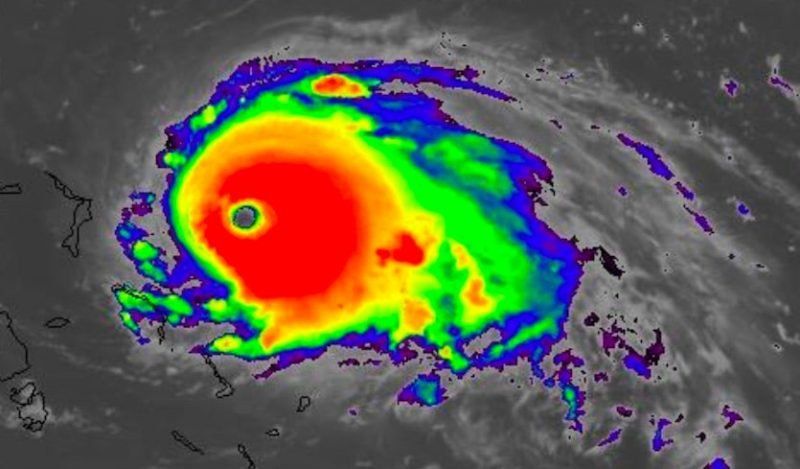 Dorian es el Huracán más intenso del Atlántico y la peor tormenta del año a nivel mundial