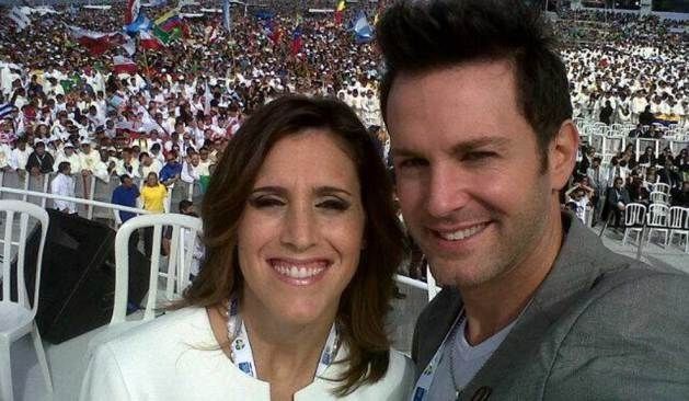 Soledad Pastorutti y Axel, grandes colegas.