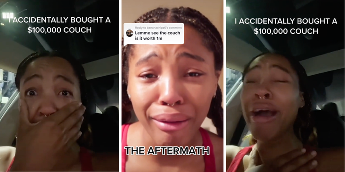 La tiktoker fijó un comentario en su clip que decía "Y el Oscar es para..." acompañado de un emoji de risa y llanto, el cual daría a entender que todo es falso.