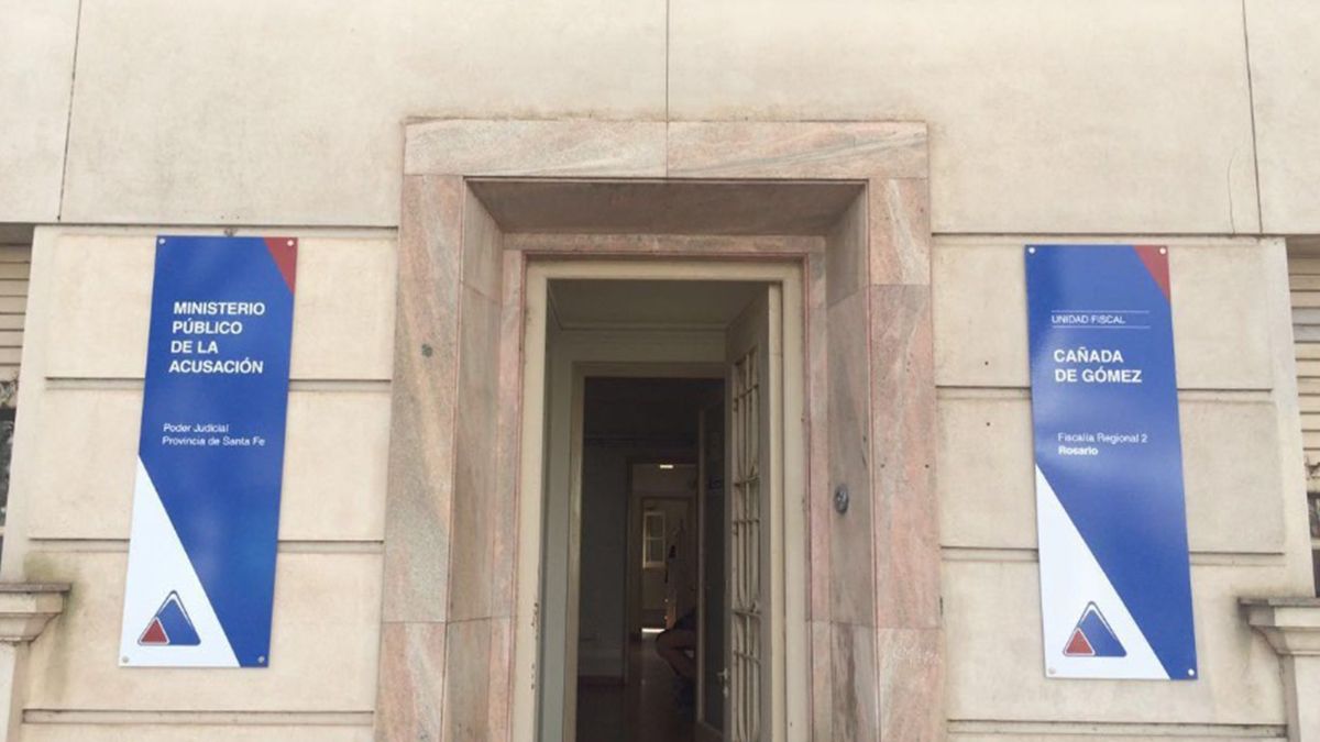 La Fiscalía de Cañada de Gómez que encabeza la fiscal Lescano. La Fiscalía de Cañada de Gómez que encabeza la fiscal Lescano.
