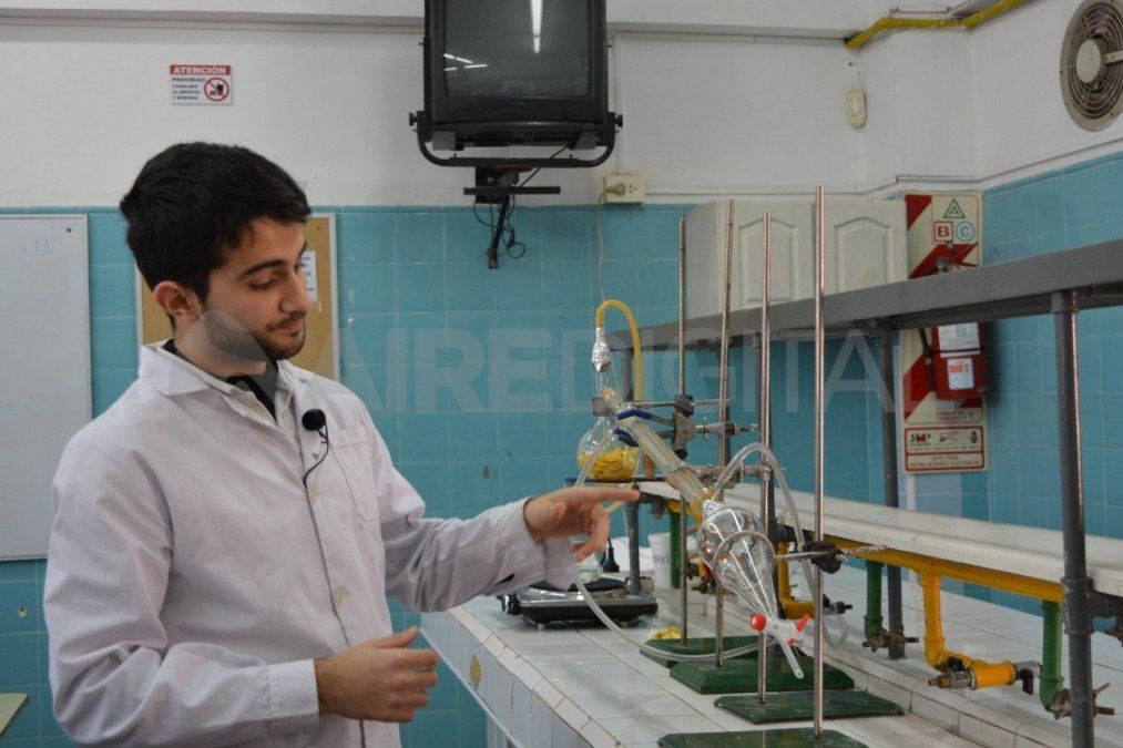 Felipe Vergara tiene 18 años y vive en la ciudad de Santa Fe.