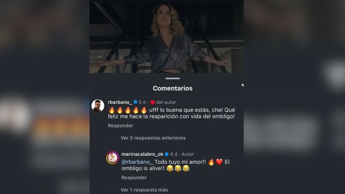 El tuit de Marina Calabró y Rolando Barbano. El tuit de Marina Calabró y Rolando Barbano.