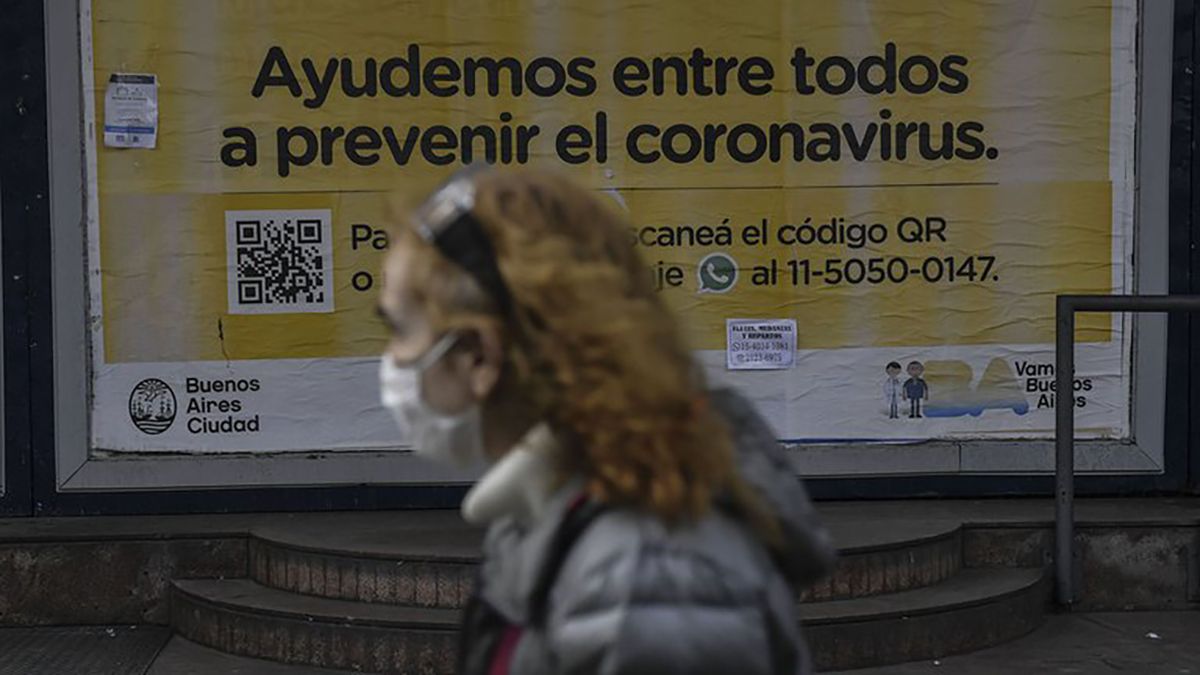 Argentina registra altas cifras de nuevos contagios de coronavirus todos los días.