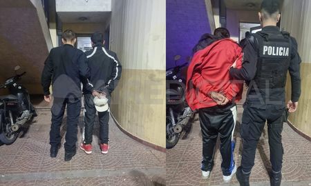 Ambos sujetos quedaron en calidad de aprehendidos por el delito de robo, lo cual fue dispuesto por la fiscal en turno, Dra. Parodi. Ambos sujetos quedaron en calidad de aprehendidos por el delito de robo, lo cual fue dispuesto por la fiscal en turno, Dra. Parodi.