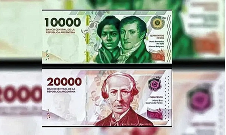 Se conoció cuándo llegan los billetes de $20.000 al país en medio de las quejas por falta de efectivo Se conoció cuándo llegan los billetes de $20.000 al país en medio de las quejas por falta de efectivo