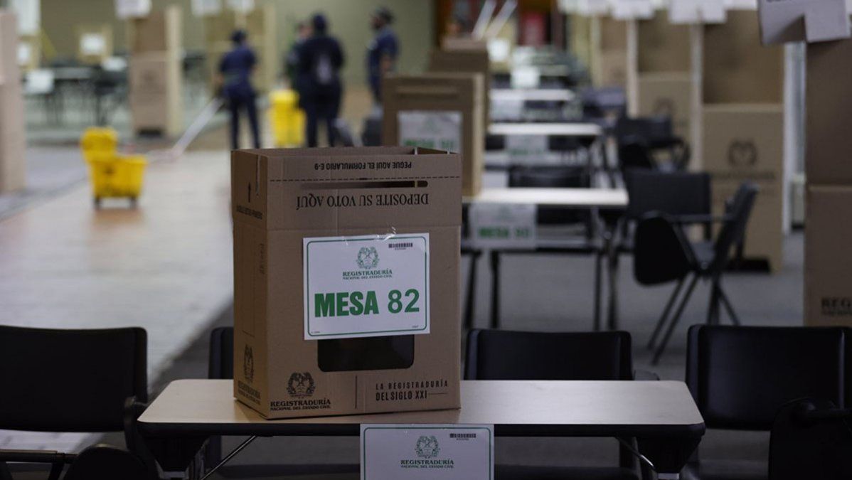 Se aguardan los resultados de las elecciones en Colombia.