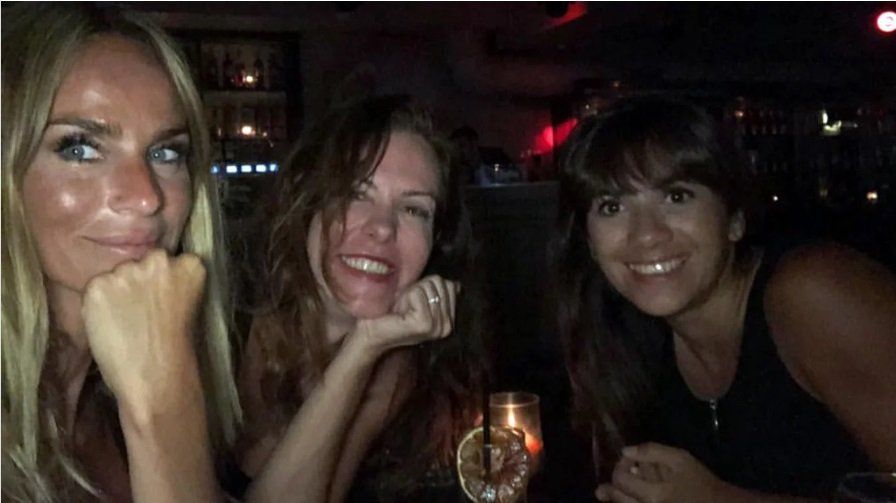 Sabrina Rojas volvió a la noche: cuero y pelo salvaje en su primera salida de soltera