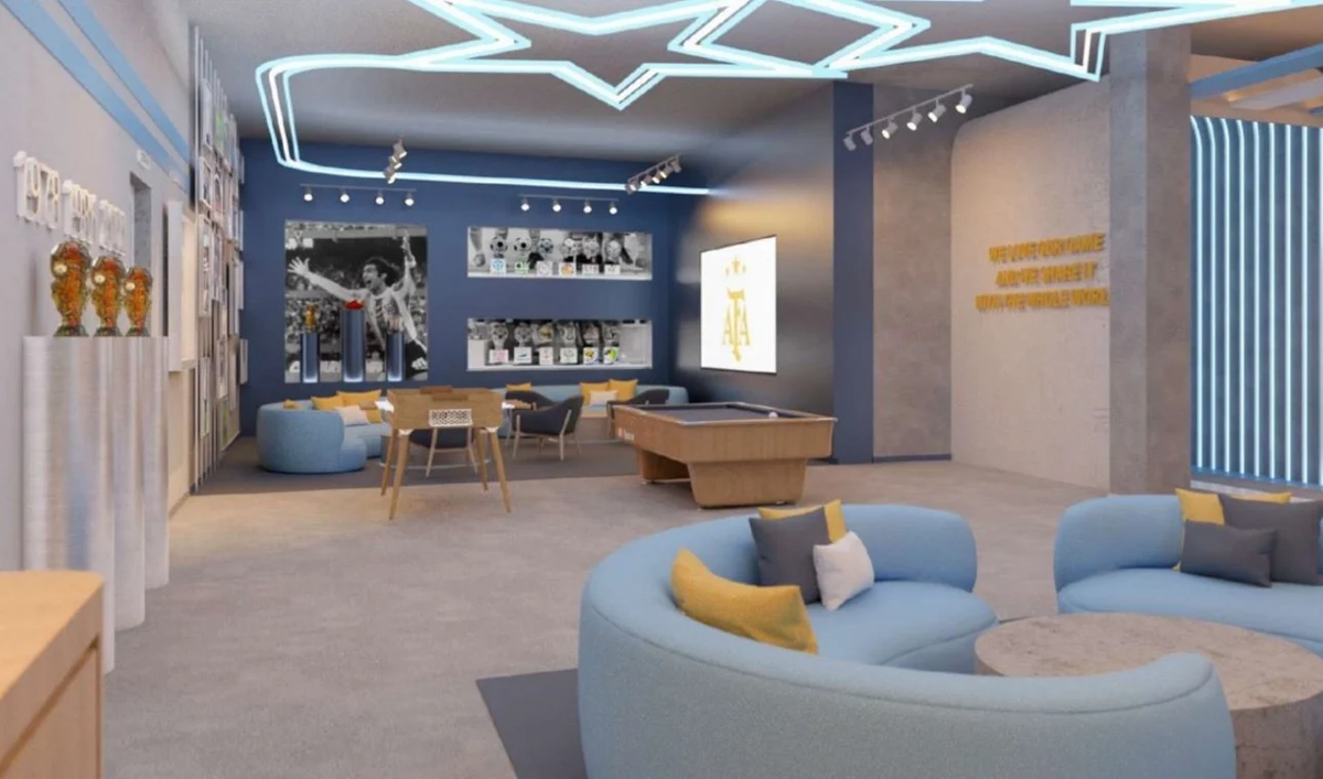 El nuevo complejo de AFA en Miami, con un contrafrente muy especial. El nuevo complejo de AFA en Miami, con un contrafrente muy especial.