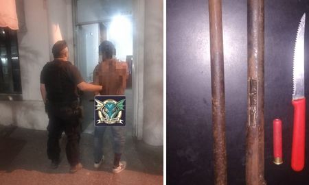 Detuvieron por violencia de género a un hombre que estaba armado Detuvieron por violencia de género a un hombre que estaba armado
