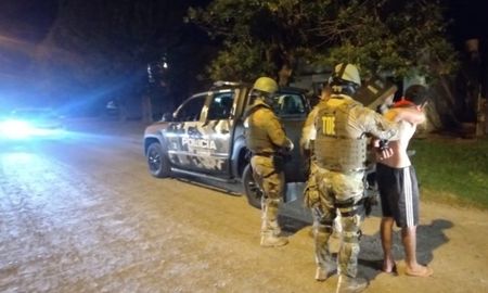 El agresor cuando fue detenido por la Tropa de Operaciones Especiales.&nbsp;