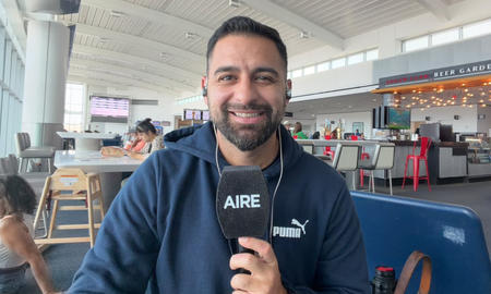 Adriel Driussi, enviado especial de AIRE en el Mundial. Adriel Driussi, enviado especial de AIRE en el Mundial.