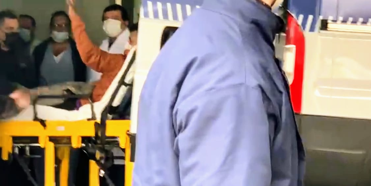 El policía Gabriel Sanabria recibió el alta en el Heca y lo trasladaron a un centro de rehabilitación.