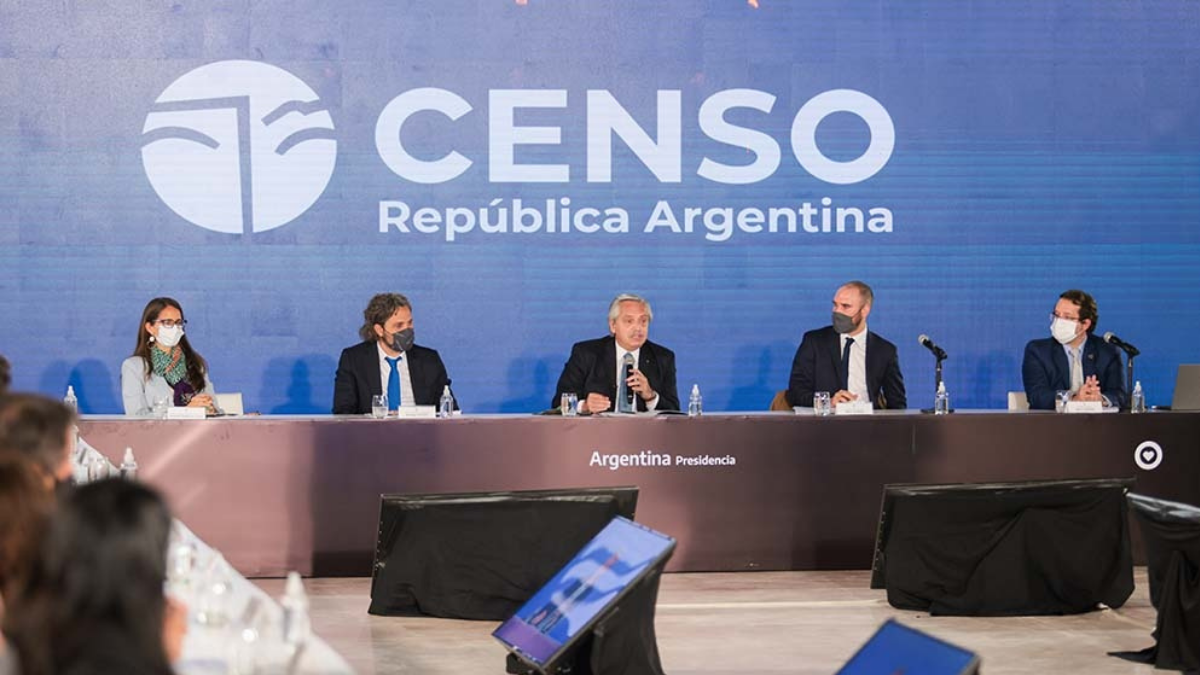 Alberto Fernández anunció el lanzamiento del Censo 2022 que se realizará el 18 de mayo.