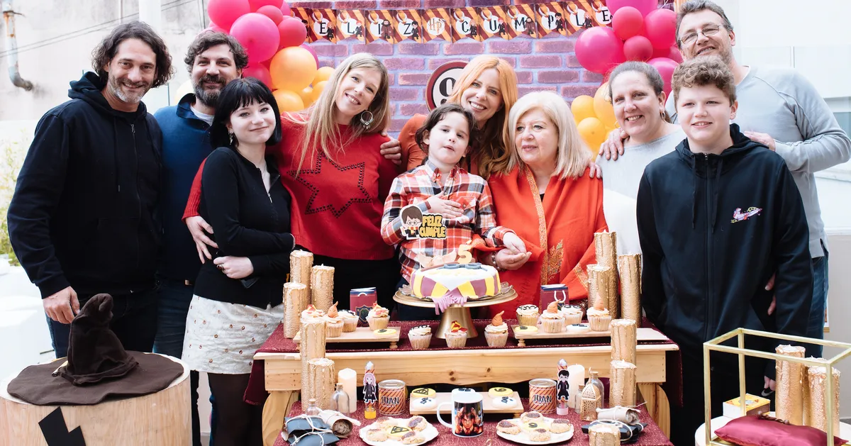 El hijo de Agustina Kämpfer cumplió años y así lo festejaron