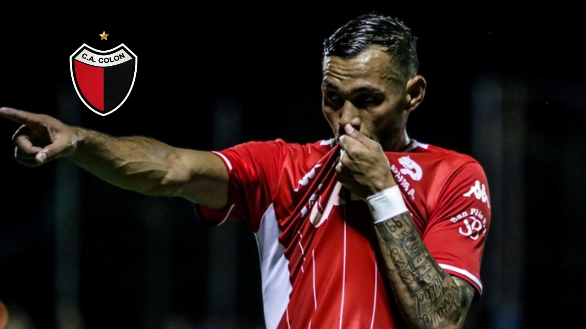 Llegó el noveno refuerzo de Colón: quién es el delantero extranjero que se suma al Sabalero