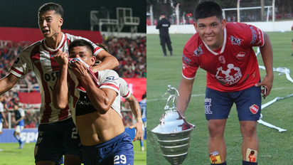 El enorme gesto de Diego Armando Díaz con el club Susanense, luego de su gol a Cruzeiro y el triunfo de Unión