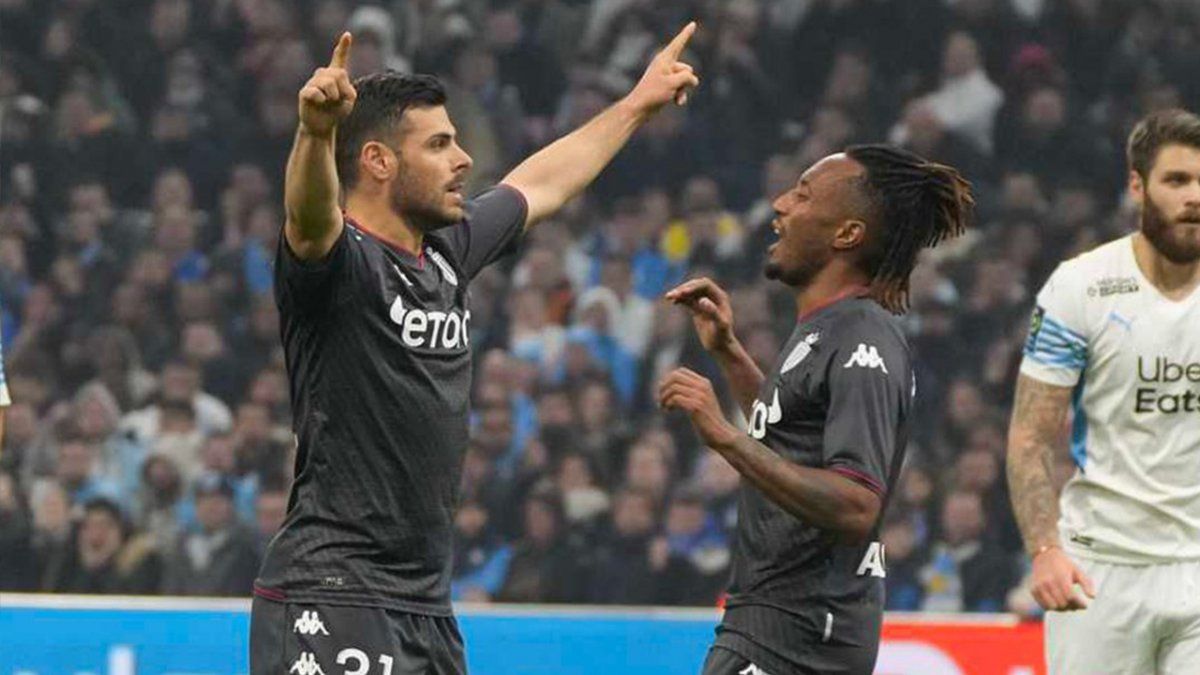 El Olympique Marsella de Jorge Sampaoli cayó ante Monaco en la Ligue 1