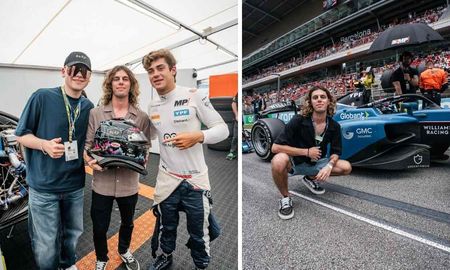 El diseñador Lucas Bricco reveló detalles del nuevo casco del corredor Franco Colapinto. El diseñador Lucas Bricco reveló detalles del nuevo casco del corredor Franco Colapinto.