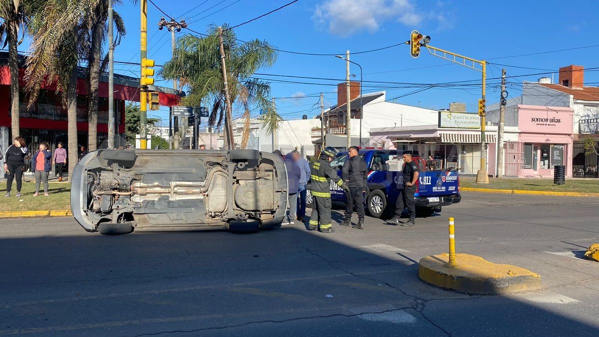 El hecho ocurrió este viernes alrededor de las 16 en la intersección de Aristóbulo del Valle y Llerena.