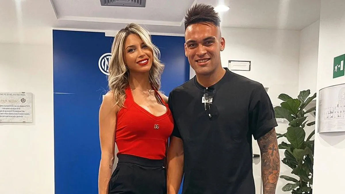 Lautaro Martínez desmintió los rumores de separación con su esposa: No hay nada que explicar
