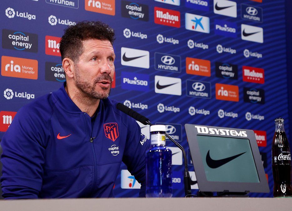 El entrenador es el que está fallando, reconoce Simeone
