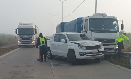 El accidente ocurrió en la Circunvalación Oeste de Santa Fe. El accidente ocurrió en la Circunvalación Oeste de Santa Fe.