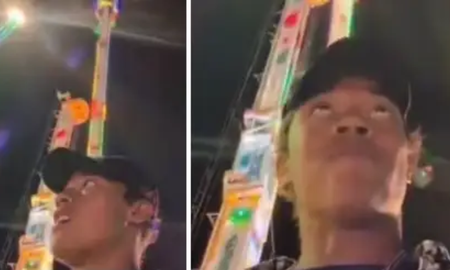 Al inicio de la grabación de tan sólo 12 segundos de duración, se ve al hombre sonriendo sin saber que eran sus últimos momentos con vida. Al inicio de la grabación de tan sólo 12 segundos de duración, se ve al hombre sonriendo sin saber que eran sus últimos momentos con vida.