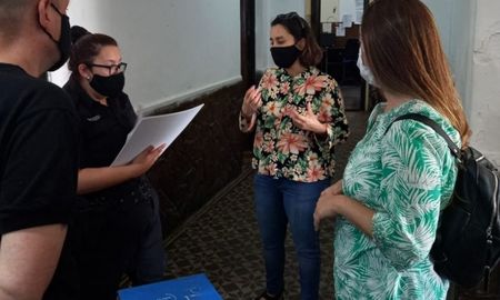 “Estamos decididos a avanzar para dar respuesta a una problemática fundamental, como es la violencia de género en la Policía, sostuvo Guala. “Estamos decididos a avanzar para dar respuesta a una problemática fundamental, como es la violencia de género en la Policía, sostuvo Guala.