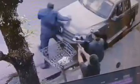 El asesinato de Akins, en Lanús, había sido registrados por cámaras de seguridad. El asesinato de Akins, en Lanús, había sido registrados por cámaras de seguridad.