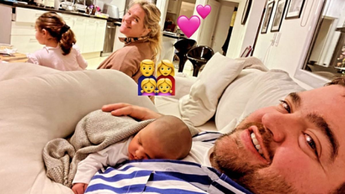 Darío Barassi vive junto a su familia en una amplia y cómoda casa