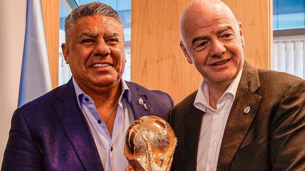 La AFA bancó a Infantino y lanzó un fuerte mensaje: “El camino es seguir trabajando bajo su liderazgo”