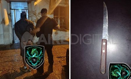 Santa Fe: detuvieron a un hombre armado en las calles de la ciudad. Santa Fe: detuvieron a un hombre armado en las calles de la ciudad.