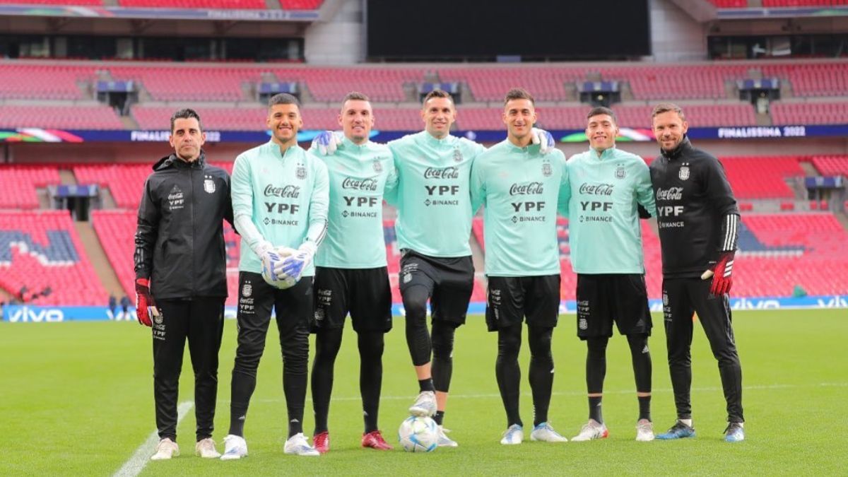 Club Atlético Unión: Diego González, de las inferiores a ser sparring de la selección campeona en Wembley