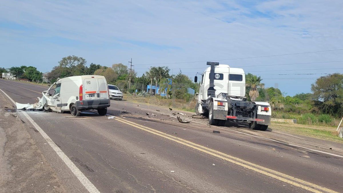 El impresionante incidente ocurrió en ruta 11, a la altura del kilómetro 672, Calchaquí. 