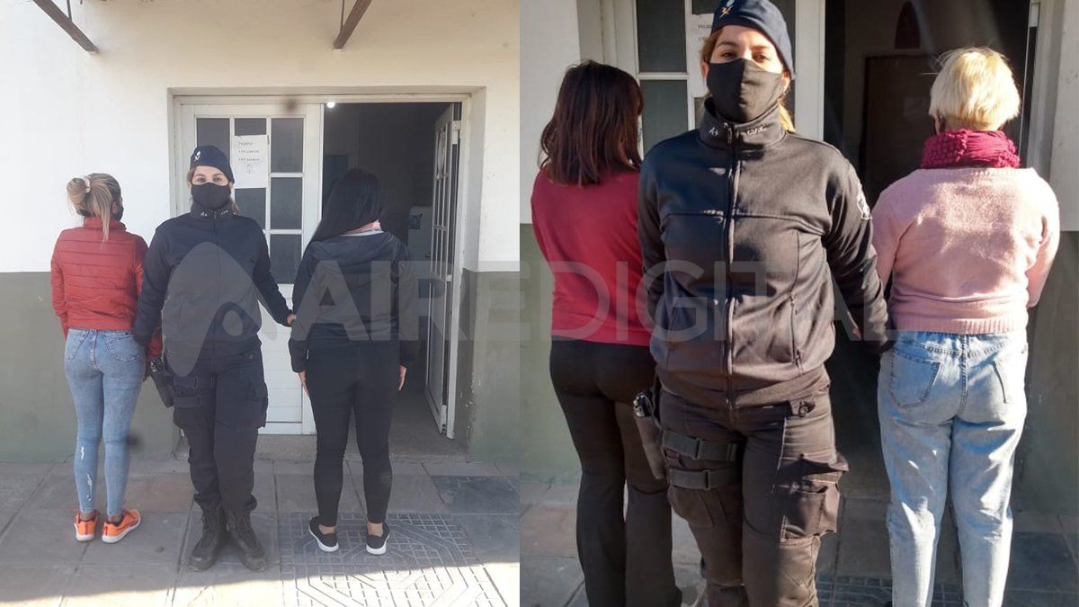 Cuatro mujeres detenidas en el barrio San Agustín