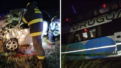 Accidente fatal en la ruta nacional 11: murió un chofer de colectivo y hay dos heridos graves