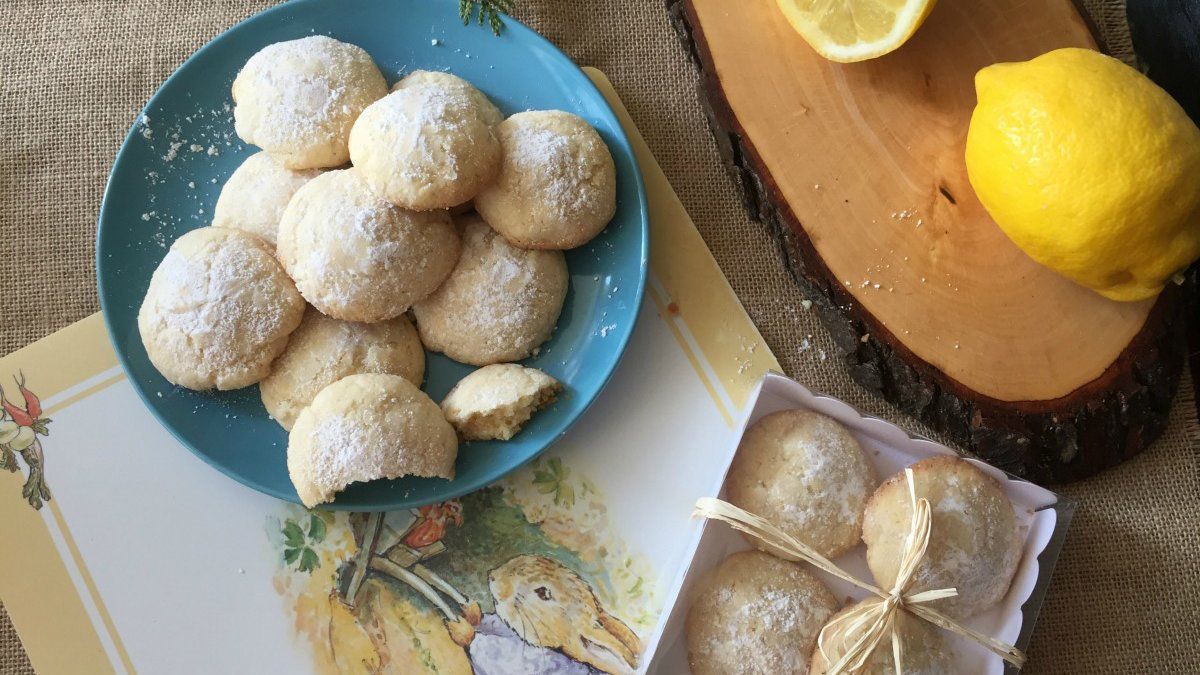 Masitas de lim&oacute;n perfectas para la merienda.