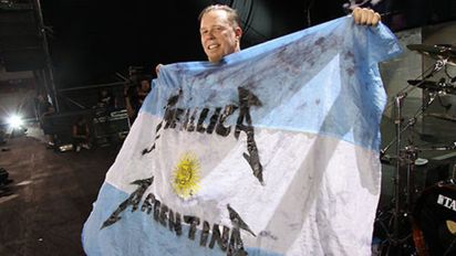 Se cumplen 33 años de la primera vez que Metallica tocó en la Argentina