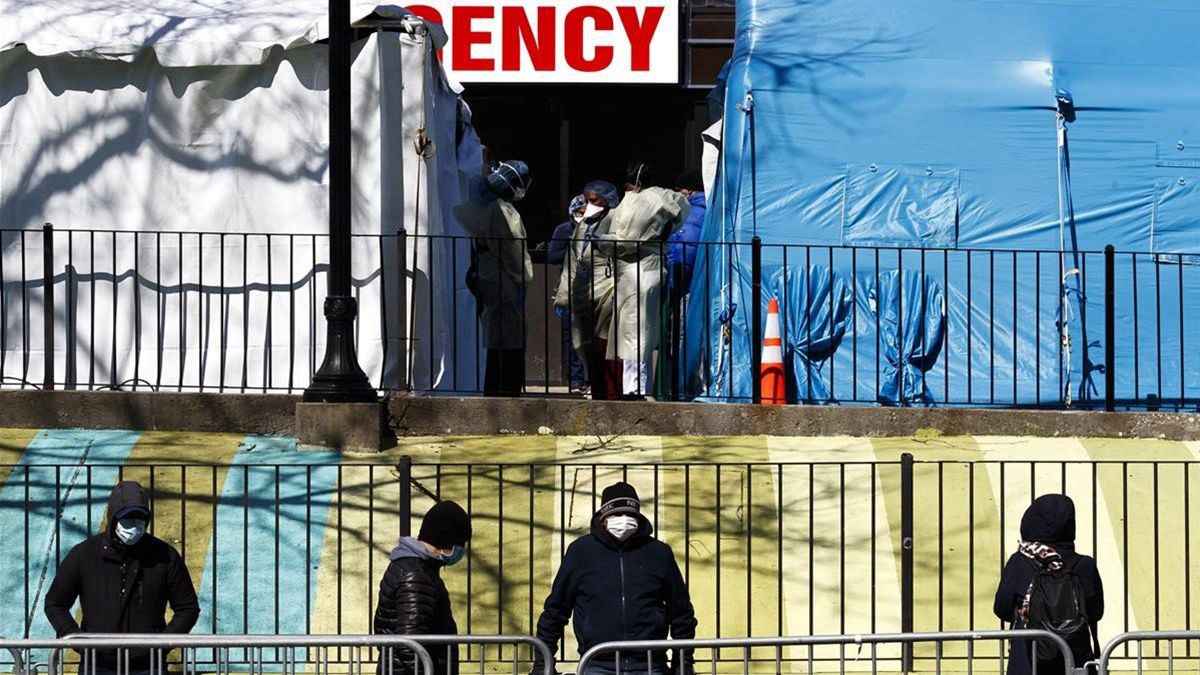 Estados Unidos es el país más complicado por la pandemia.