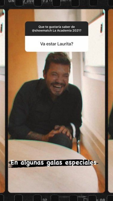 Historia de Marcelo Tinelli en el que confirmaba a Laurita Fernández como parte de La Academia