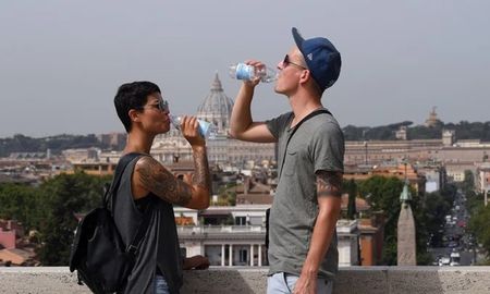 Italia vive una temperatura récord en Europa. Italia vive una temperatura récord en Europa.