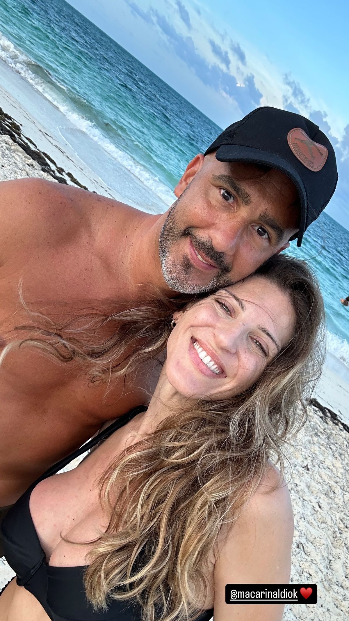 La foto de Macarena Rinaldi que confirmaría que Fede Hoppe será papá. La foto de Macarena Rinaldi que confirmaría que Fede Hoppe será papá.