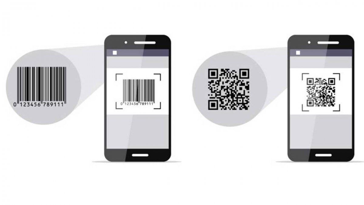 La aplicación Barcode Scanner funciona como lector de códigos de barras.