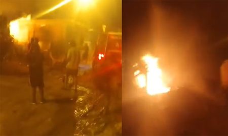 Los vecinos apuntaron contra el padrastro del nene como el principal sospechoso y confiaron que la madre dijo desconocer que le había pasado a su pequeño. Quemaron la vivienda.