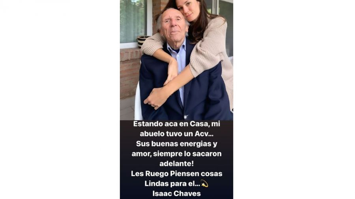El desesperado pedido de Paula Chaves por su abuelo.