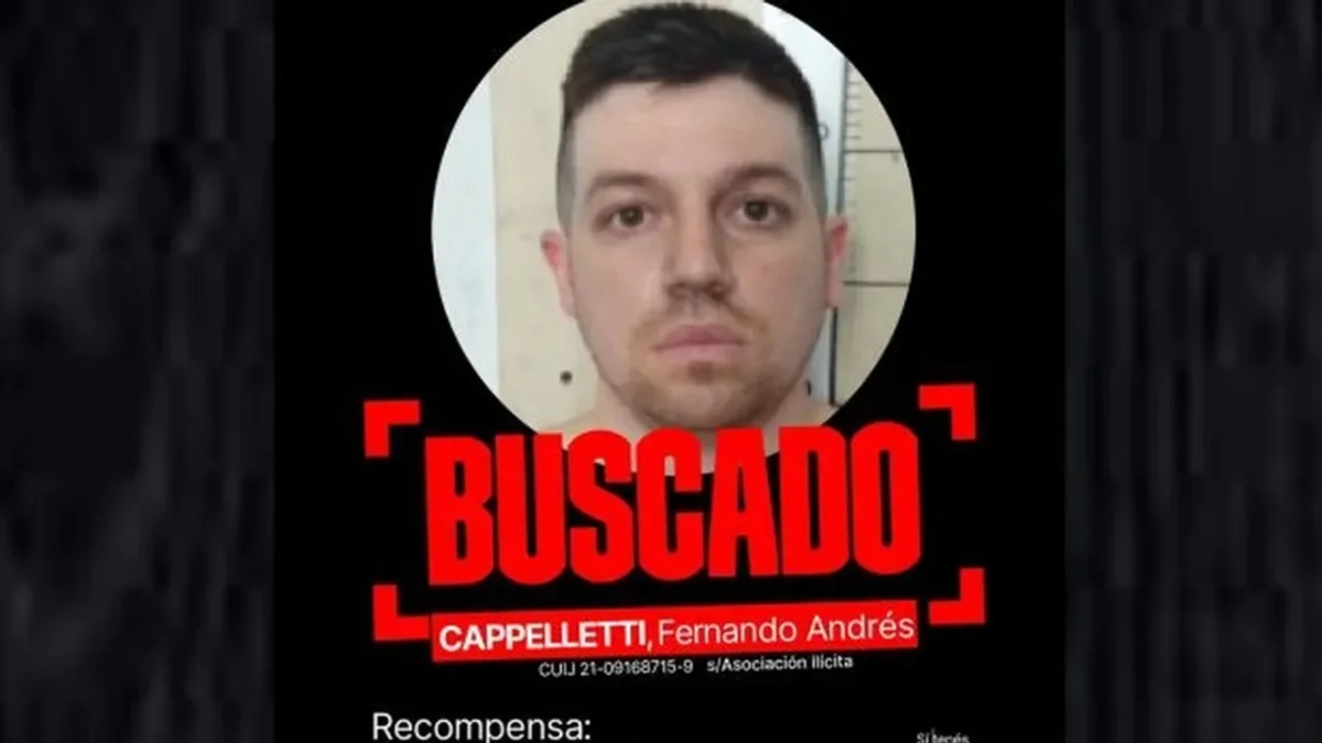 Fernando Andrés “Colo” Cappelletti ingresó al listado luego de la captura de Gerardo Fernando Andrés “Colo” Cappelletti ingresó al listado luego de la captura de Gerardo