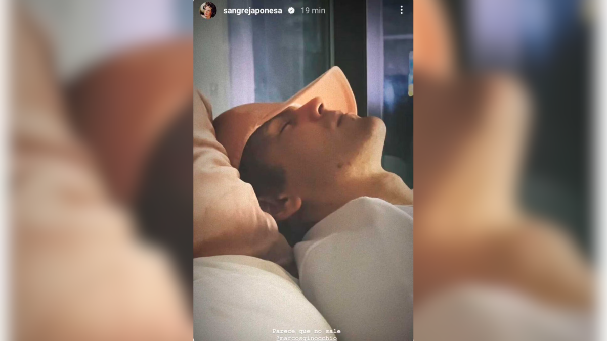 La China Suárez publicó una fotografía con Marcos Ginocchio. La China Suárez publicó una fotografía con Marcos Ginocchio.