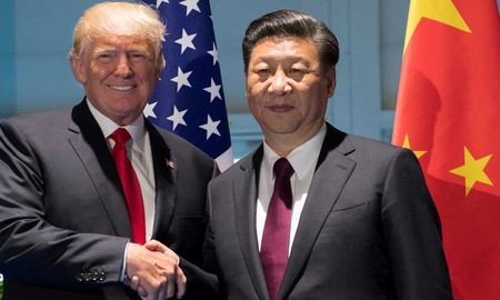 Donald Trump y el presidente chino, Xi Jinping. Donald Trump y el presidente chino, Xi Jinping.